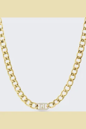 Liu Jo Girocollo Monogram Con Brill