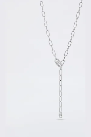 Liu Jo Collana Monogram Con Brill