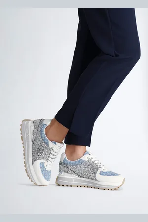 Liu Jo Sneakers In Glitter E Monogram