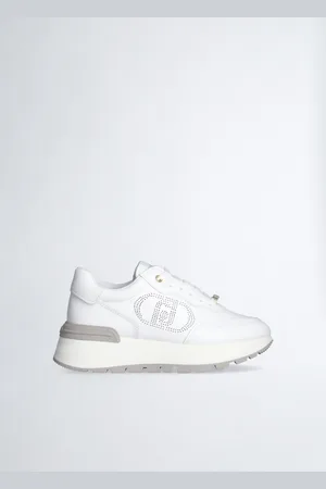 Liu Jo Sneakers In Pelle Con Logo Traforato