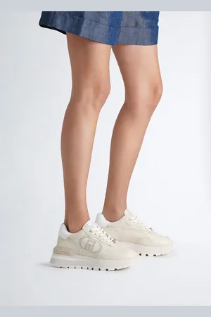 Liu Jo Sneakers In Pelle Con Logo Traforato