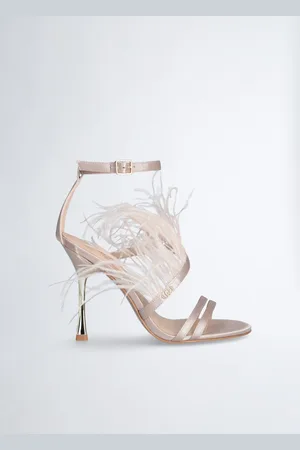 Liu Jo Sandali Eleganti Con Piume