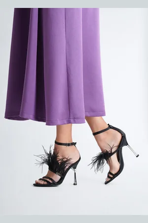 Liu Jo Sandali Eleganti Con Piume