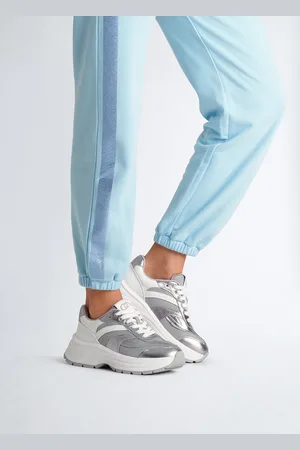 Liu Jo Sneakers In Pelle E Brighty Mesh