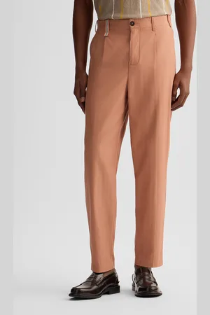 Liu Jo Pantaloni Jacquard In Misto Lino