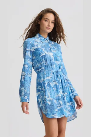 Liu Jo Abito Chemisier Effetto Denim
