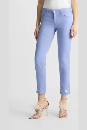 Liu Jo Pantaloni Skinny Con Strass