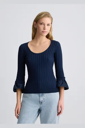 Liu Jo Maglia Con Maniche Volants