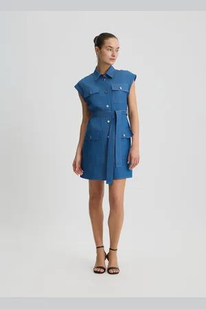 Liu Jo Abito Chemisier In Denim