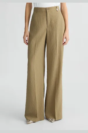 Liu Jo Pantaloni Flare A Righe