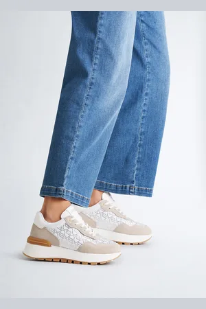 Liu Jo Sneakers Bianche Con Logo Strass