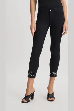 Liu Jo Pantaloni Skinny Con Strass