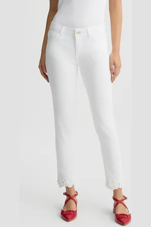 Liu Jo Pantaloni Skinny Con Ricami