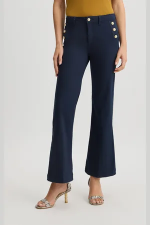 Liu Jo Pantaloni Flare Con Bottoni