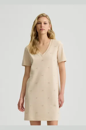 Liu Jo Abito In Cotone Con Logo