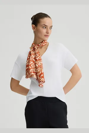 Liu Jo T-shirt In Cotone Con Foulard