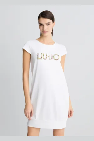 Liu Jo Abito Con Logo E Strass
