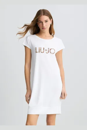 Liu Jo Abito Con Logo E Strass