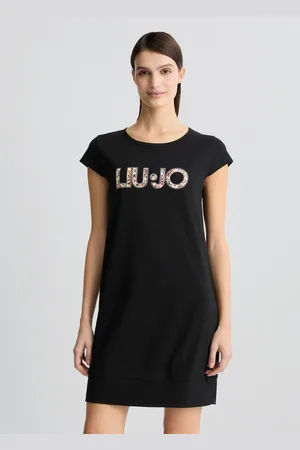 Liu Jo Abito Con Logo E Strass