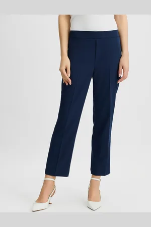 Liu Jo Pantaloni Cropped Con Piega
