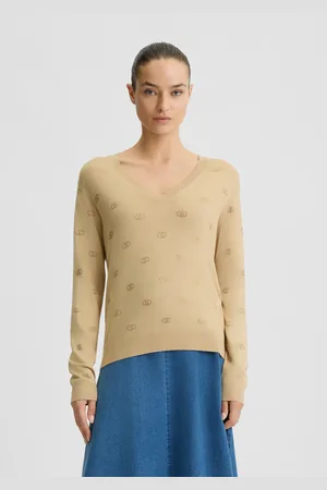 Liu Jo Maglia Con Logo E Strass