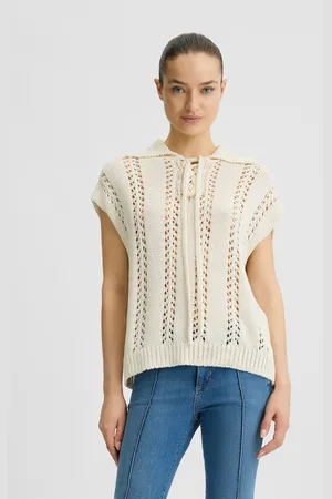 Liu Jo Maglia In Cotone Crochet