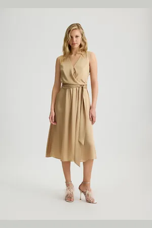 Liu Jo Abito In Twill Con Cintura