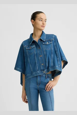 Liu Jo Giacca Poncho In Denim
