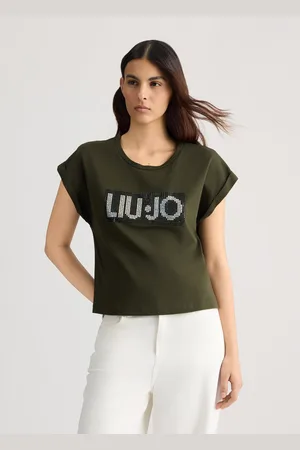 Liu Jo T-shirt Con Logo E Strass