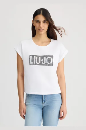 Liu Jo T-shirt Con Logo E Strass