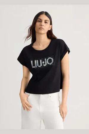 Liu Jo T-shirt Con Logo E Strass