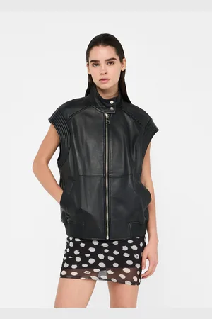 Liu Jo Gilet Oversize In Pelle