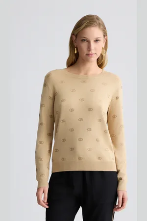 Liu Jo Maglia Con Logo E Strass