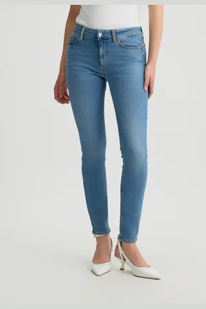 Liu Jo Jeans Skinny Bottom Up Con Strass