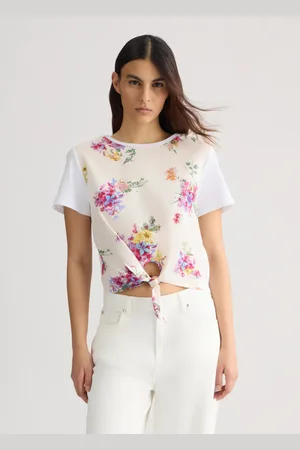 Liu Jo T-shirt Con Stampa E Nodo