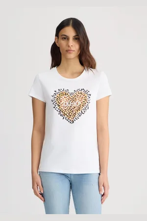 Liu Jo T-shirt Con Cuore Animalier