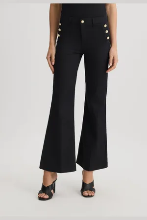 Liu Jo Pantaloni Flare Con Bottoni