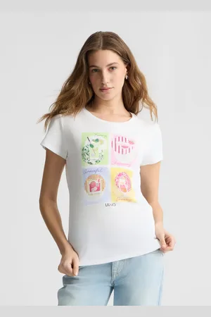 Liu Jo T-shirt In Cotone Con Stampa