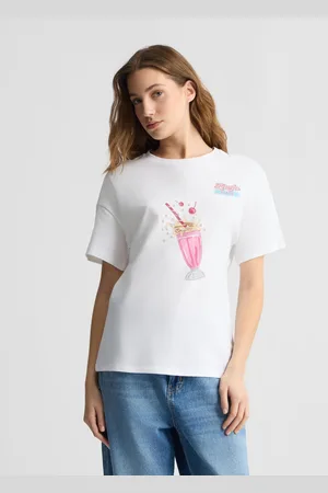 Liu Jo T-shirt Con Stampa E Strass