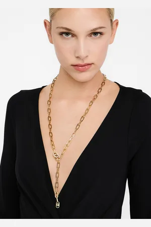 Liu Jo Collana Monogram Con Brill