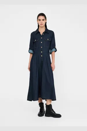 Liu Jo Abito Chemisier In Denim