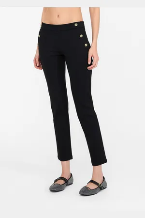 Liu Jo Pantaloni Skinny Con Bottoni