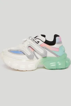 Banu Sneaker Stampate 3D Color Block Menta