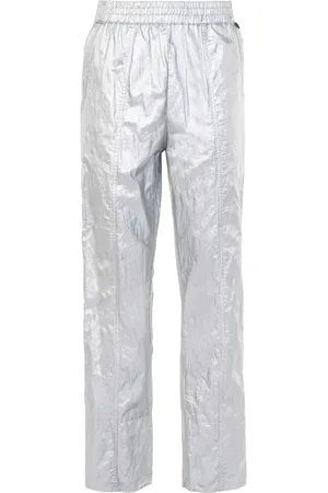 Twin-Set Pantalone Silver con Elastico in Vita