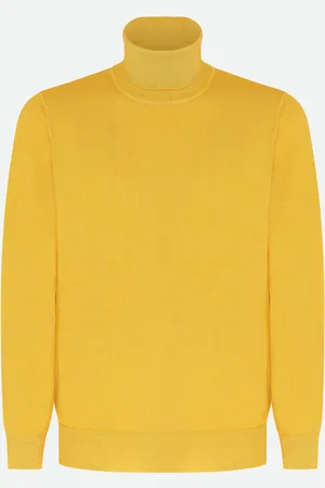 KANGRA CASHMERE Lupetto Giallo