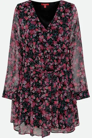 Guess Abito Floreale Multicolore