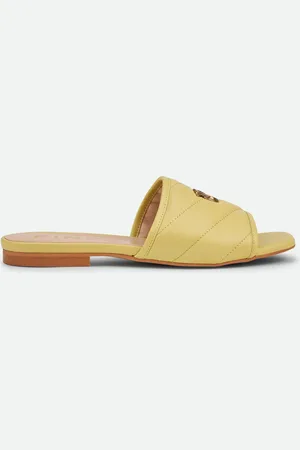 Pinko Sandalo Basso Giallo