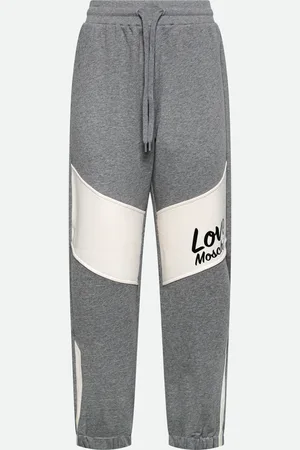 Moschino Pantalone Tuta Grigio