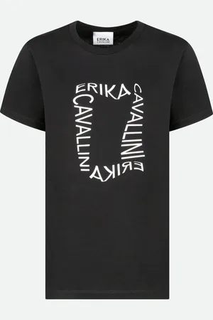 ERIKA CAVALLINI T-Shirt Nera