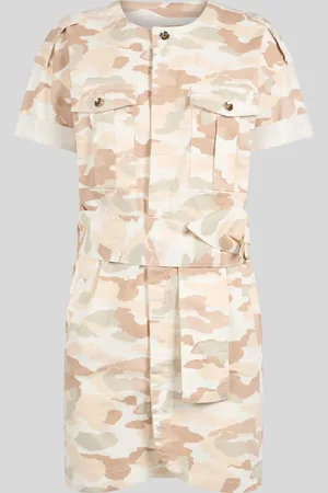 Patrizia Pepe Abito Corto Soft Camouflage